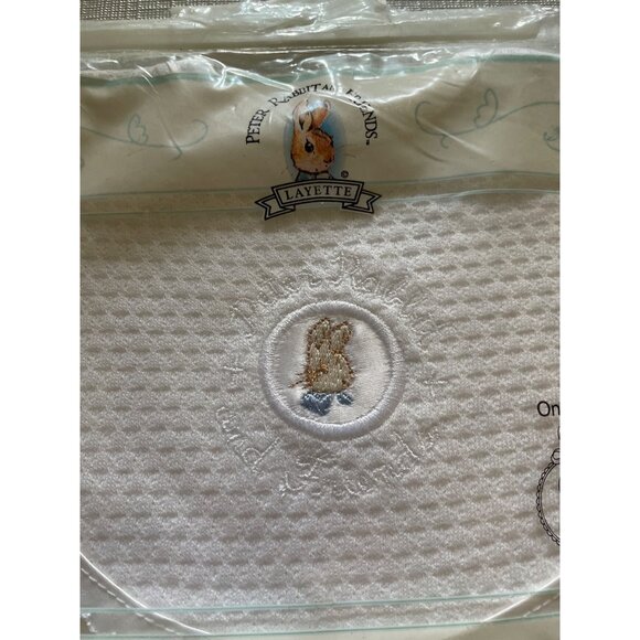 Peter Rabbit & Friends Layette Bib For Babies 100% Cotton Made In USA Embroidere - Picture 2 of 9